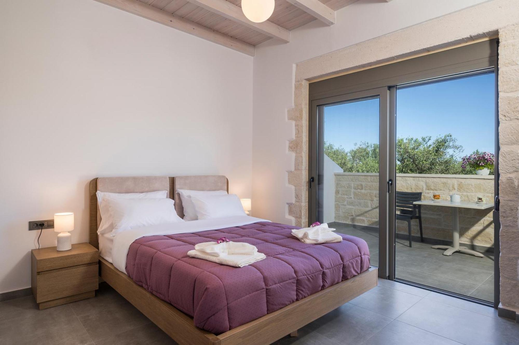Sun Flower Villas With Sea View Агия-Марина Экстерьер фото
